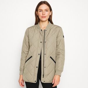Reset Women's Quilted Tan Jacket